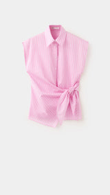 Mango camisa chat in pink - Image 1