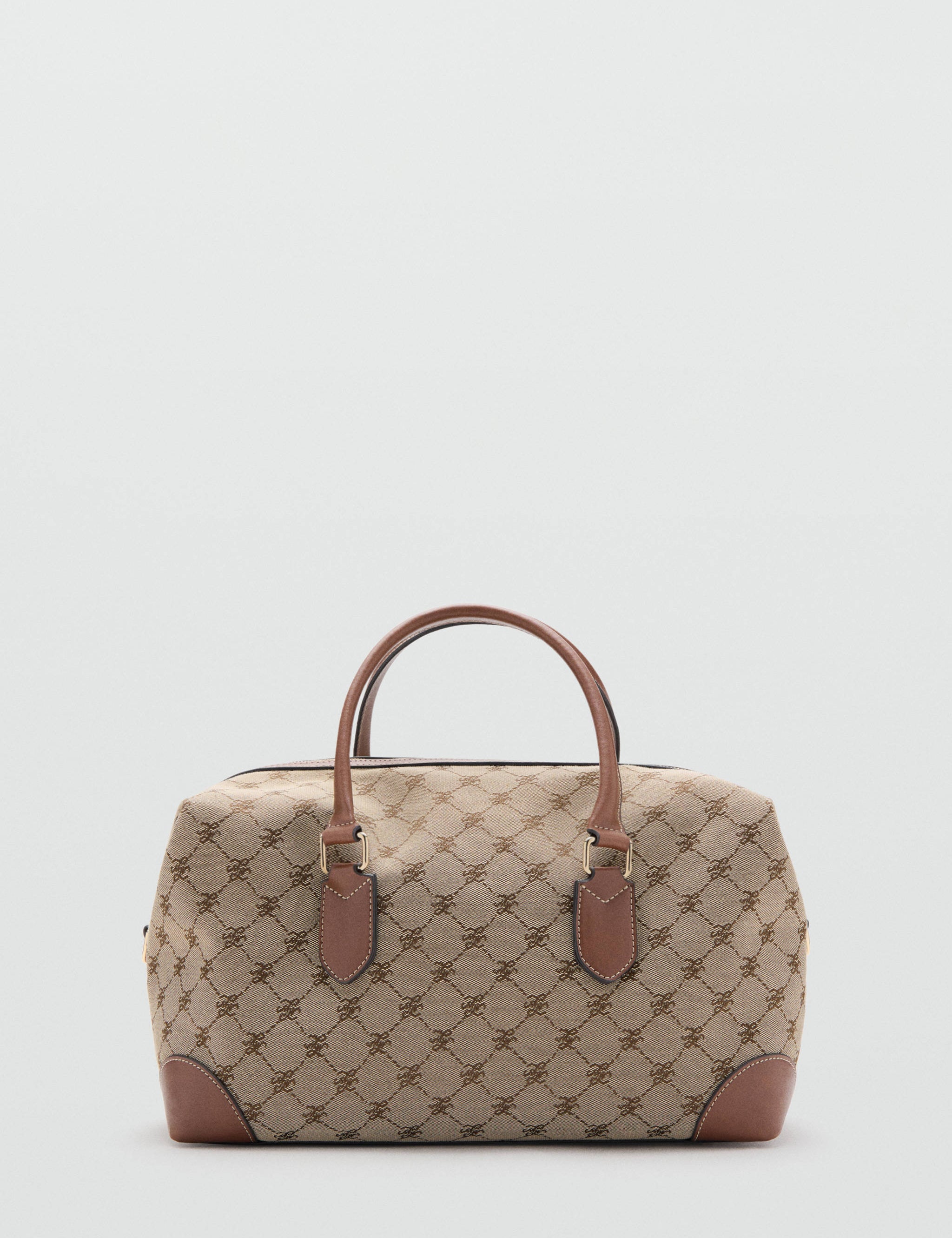 Mango bowling bag deniz in leather - Image 1