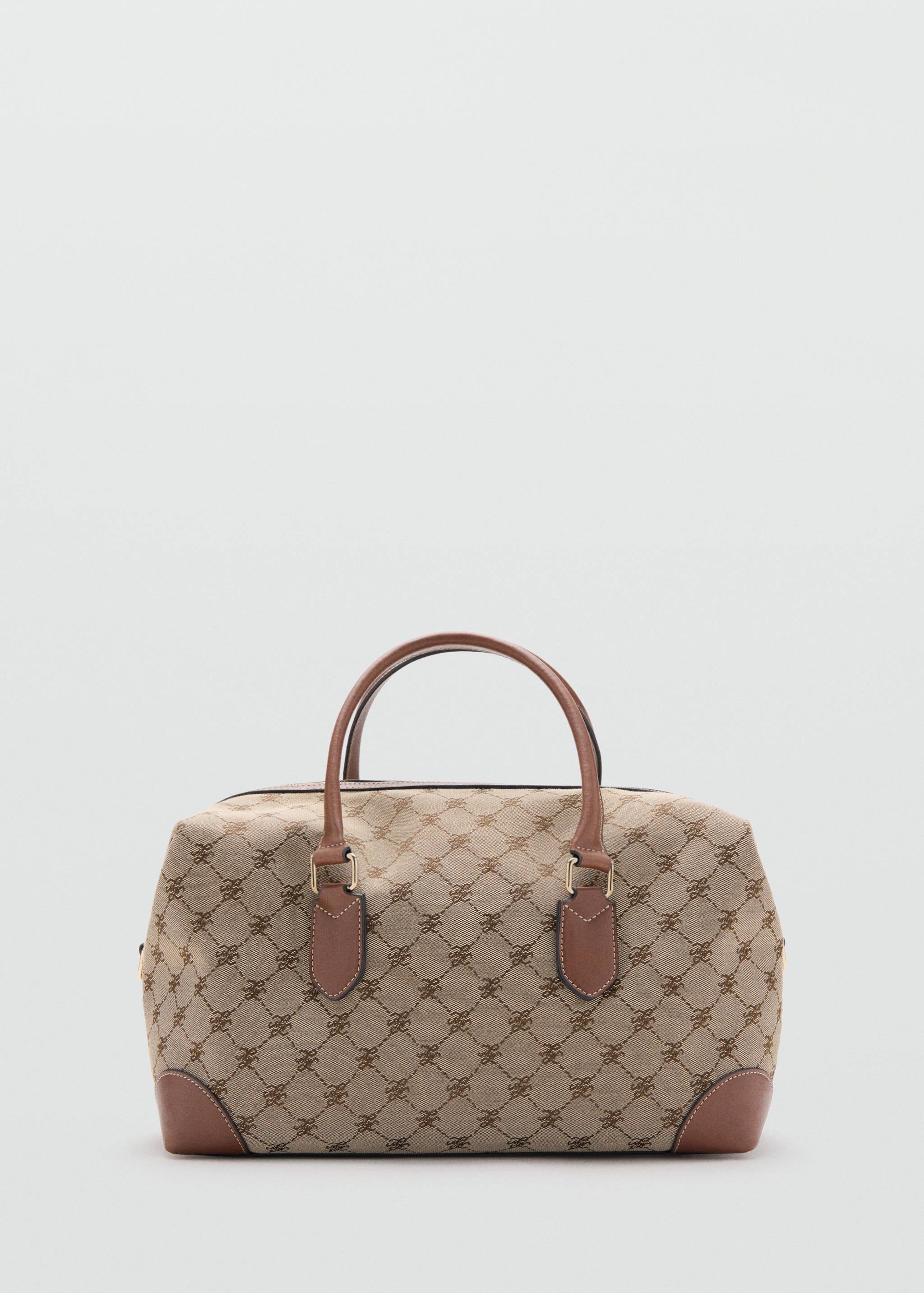 Mango bowling bag deniz in leather - Image 1