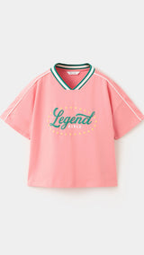 Mango camiseta mexico in pink - Image 1