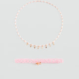 Mango collar cdoggy in vintage pink - Image 1