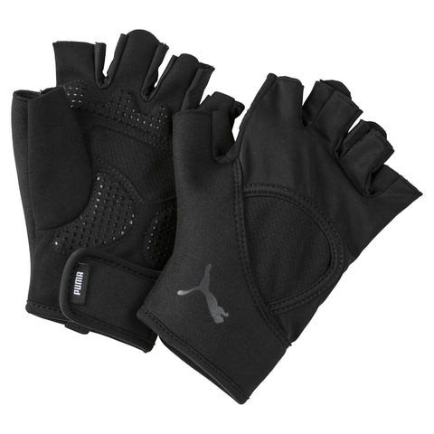 PUMA essential training fingered gloves in black