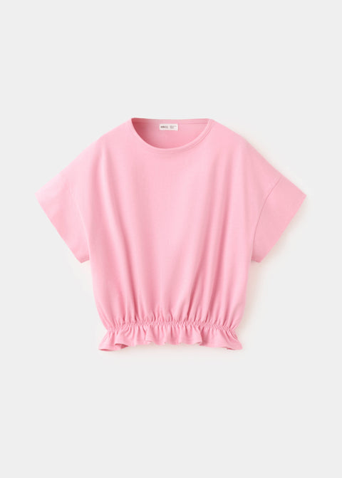 Mango camiseta easy in pink