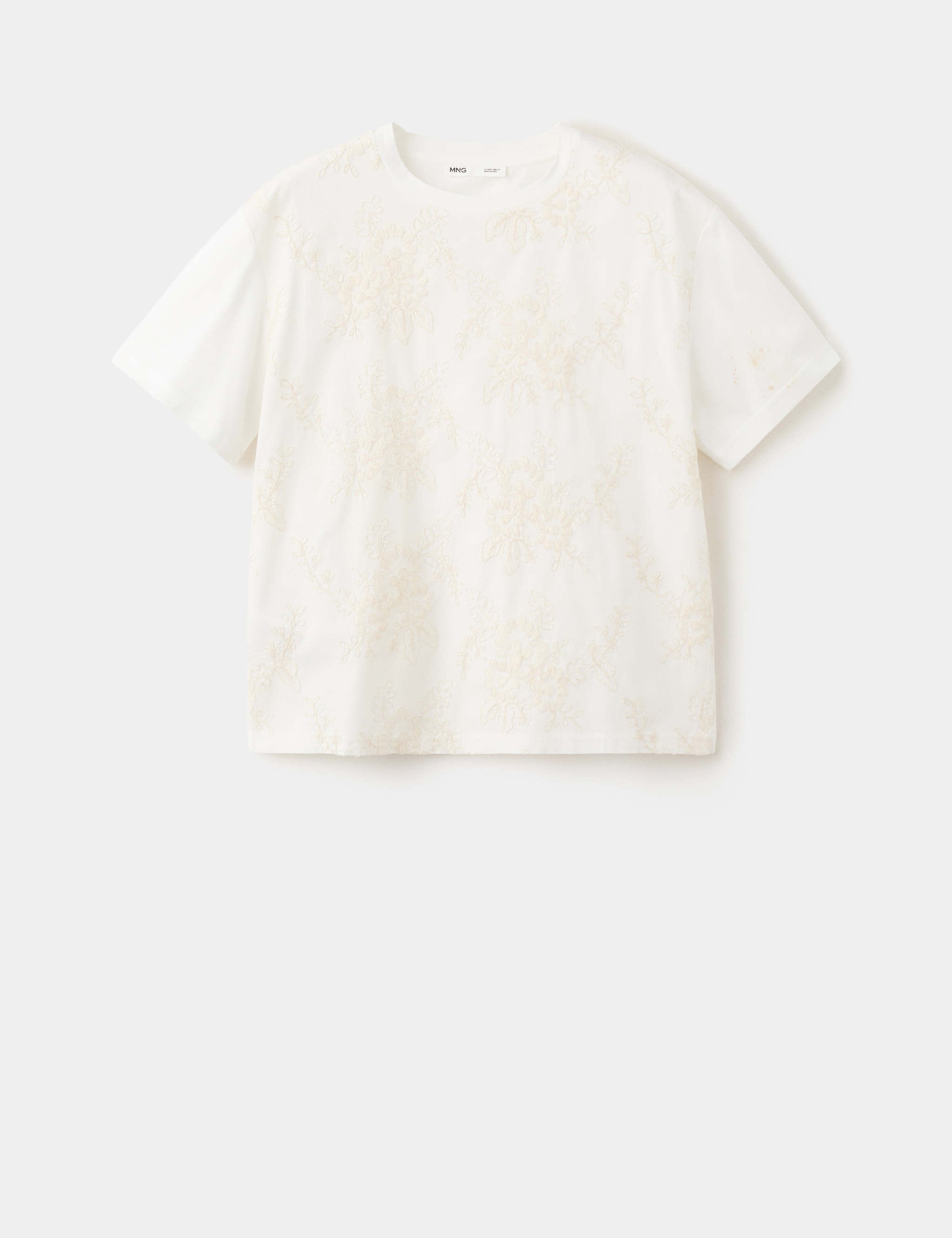 Mango camiseta flawa in raw - Image 1