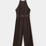 Mango jumpsuit le in chocolate - Image 1