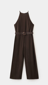 Mango jumpsuit le in chocolate - Image 1