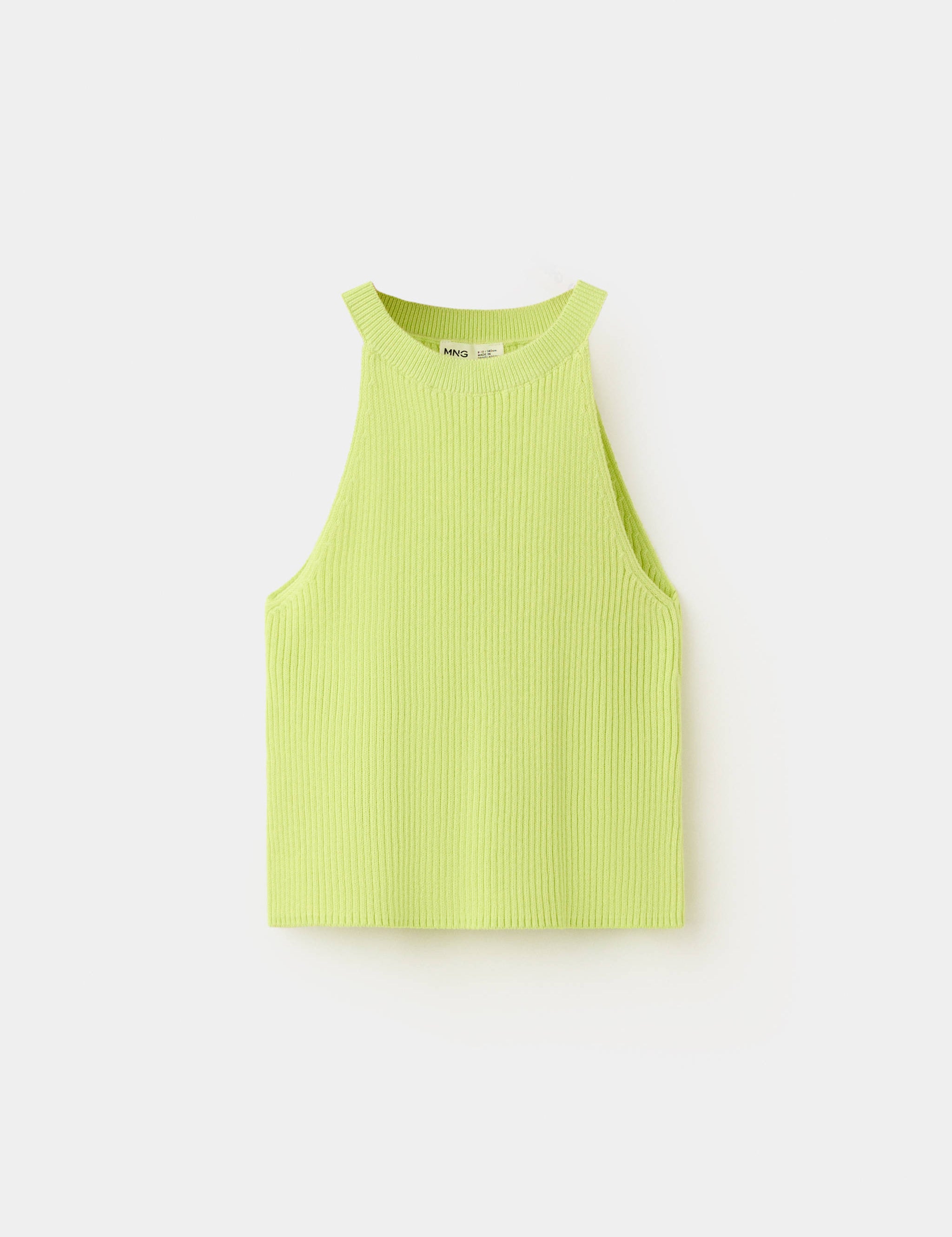 Mango top defne in fluorescent yellow - Image 1