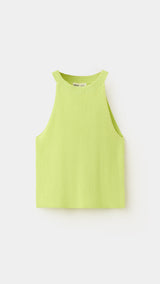 Mango top defne in fluorescent yellow - Image 1