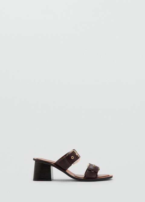 Mango sandals amy in brown