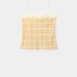 Mango top leire in yellow - Image 1