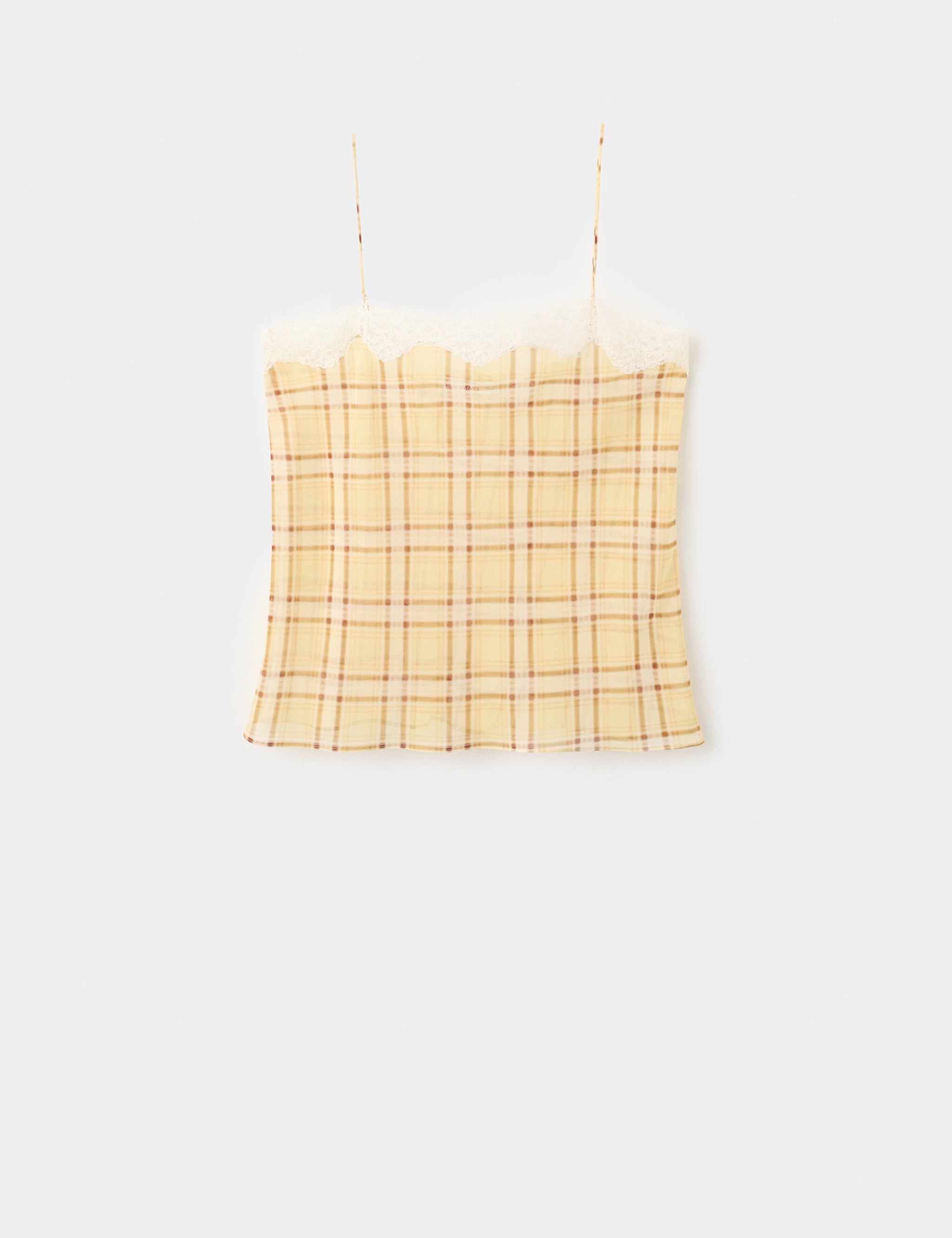 Mango top leire in yellow - Image 1