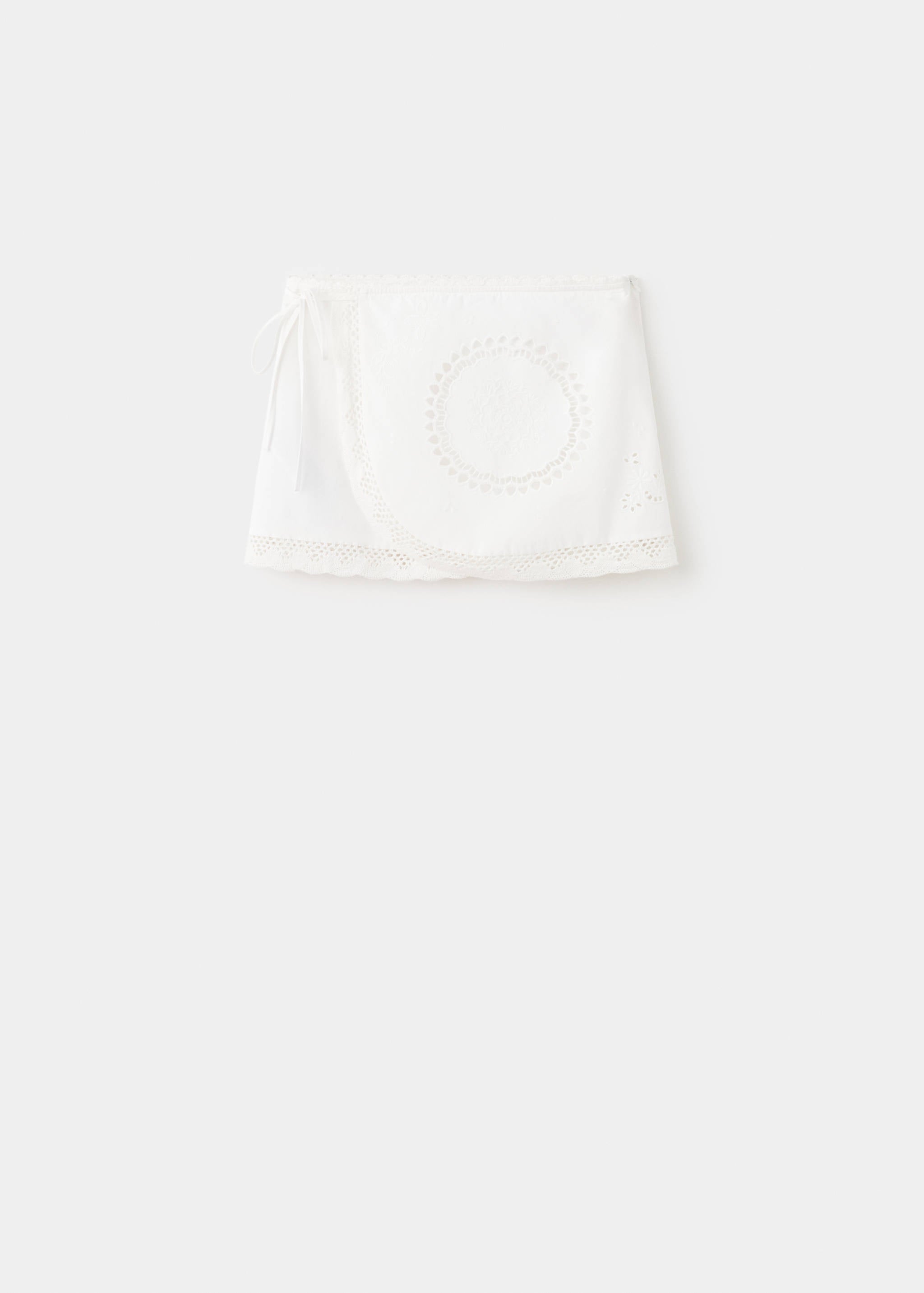 Mango falda bonita in white - Image 1