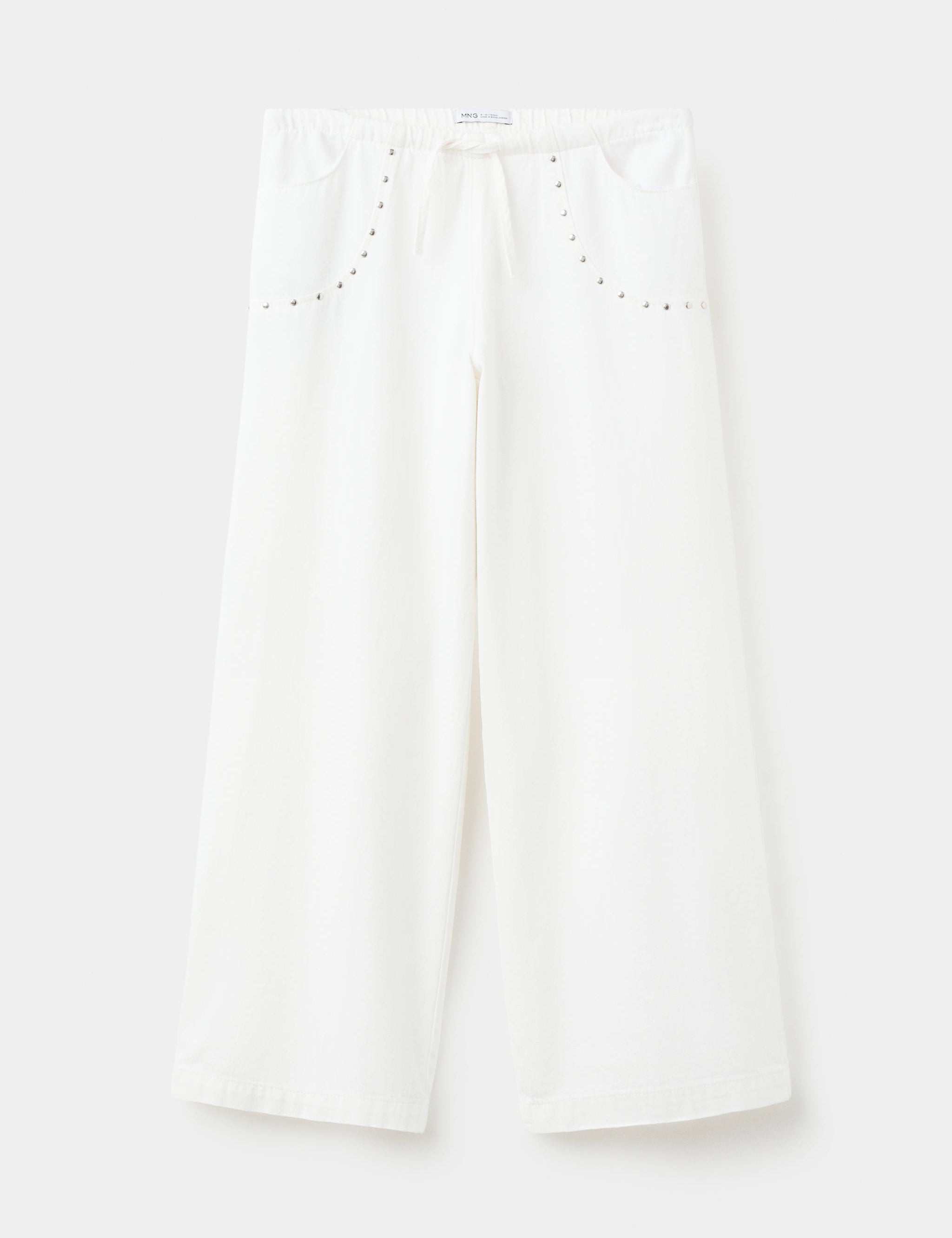 Mango pantalon kataset in white - Image 1