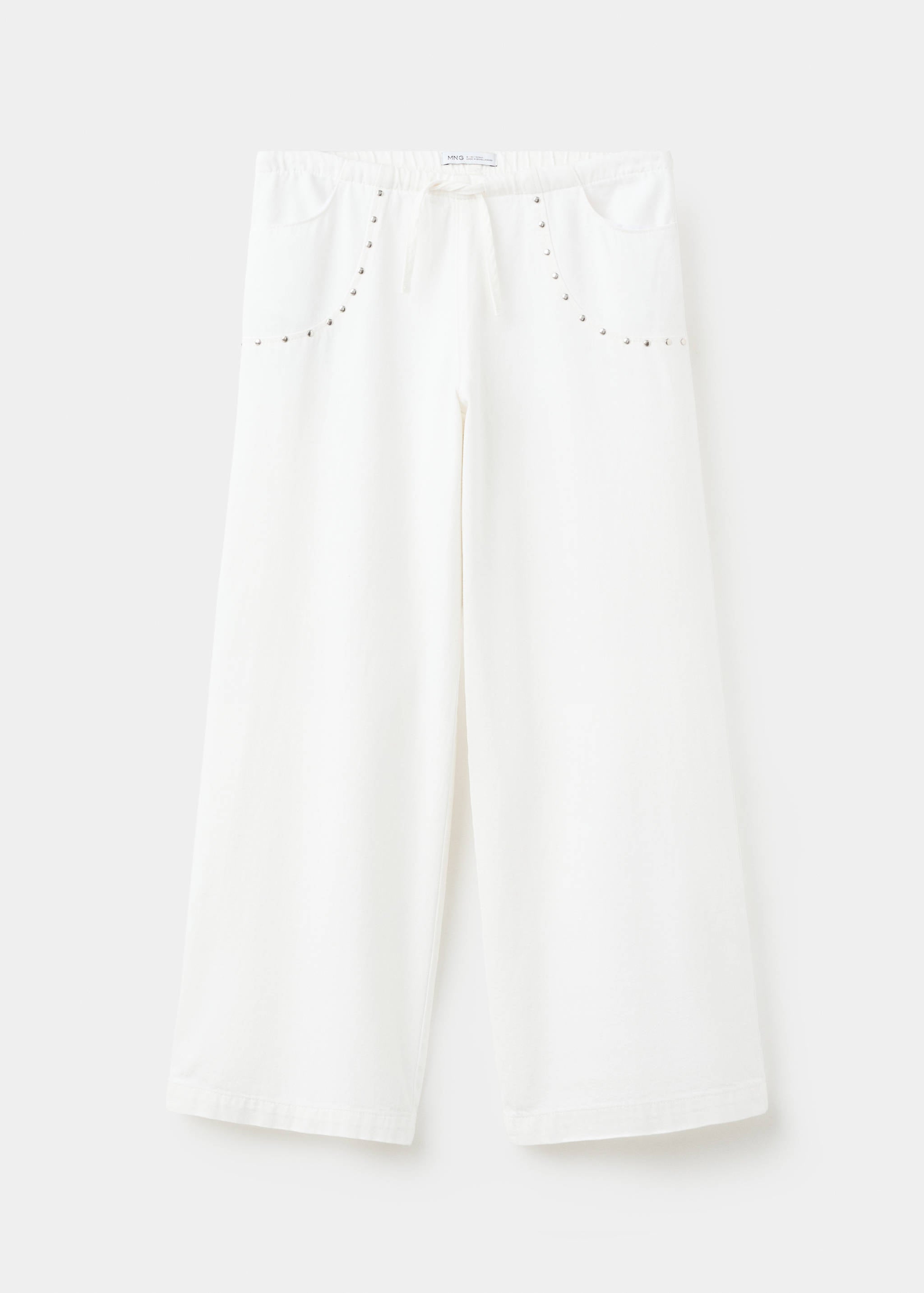 Mango pantalon kataset in white - Image 1