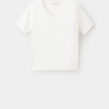 Mango jersey escudell in white - Image 1