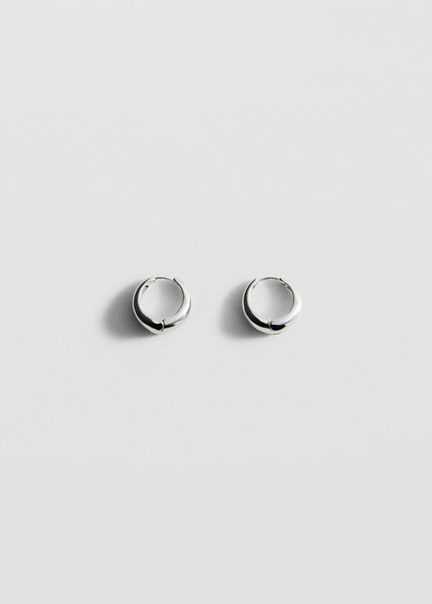 Mango earrings tomasa in silver