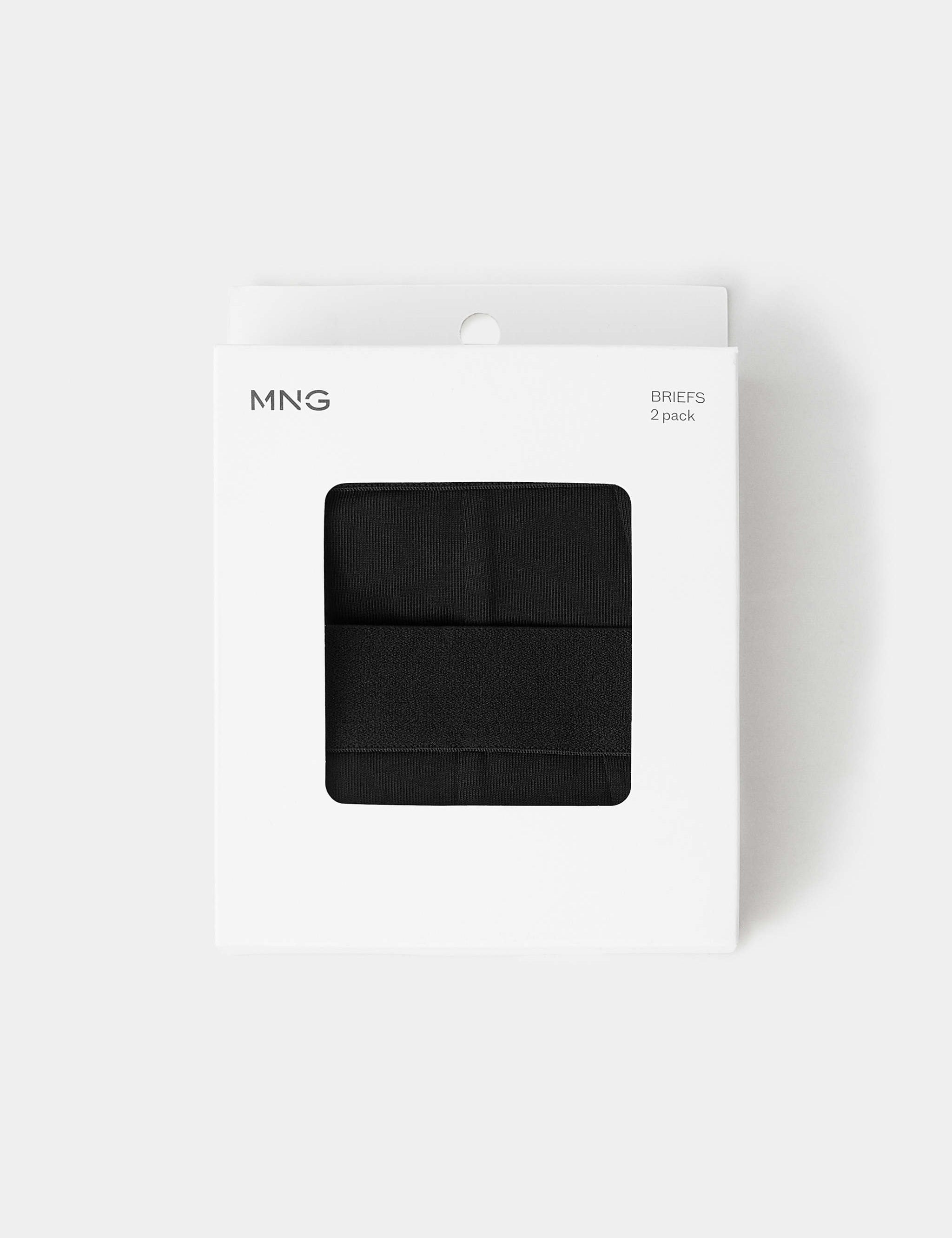 Mango boxers brief in black - Image 1