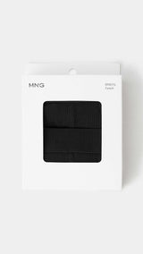 Mango boxers brief in black - Image 1