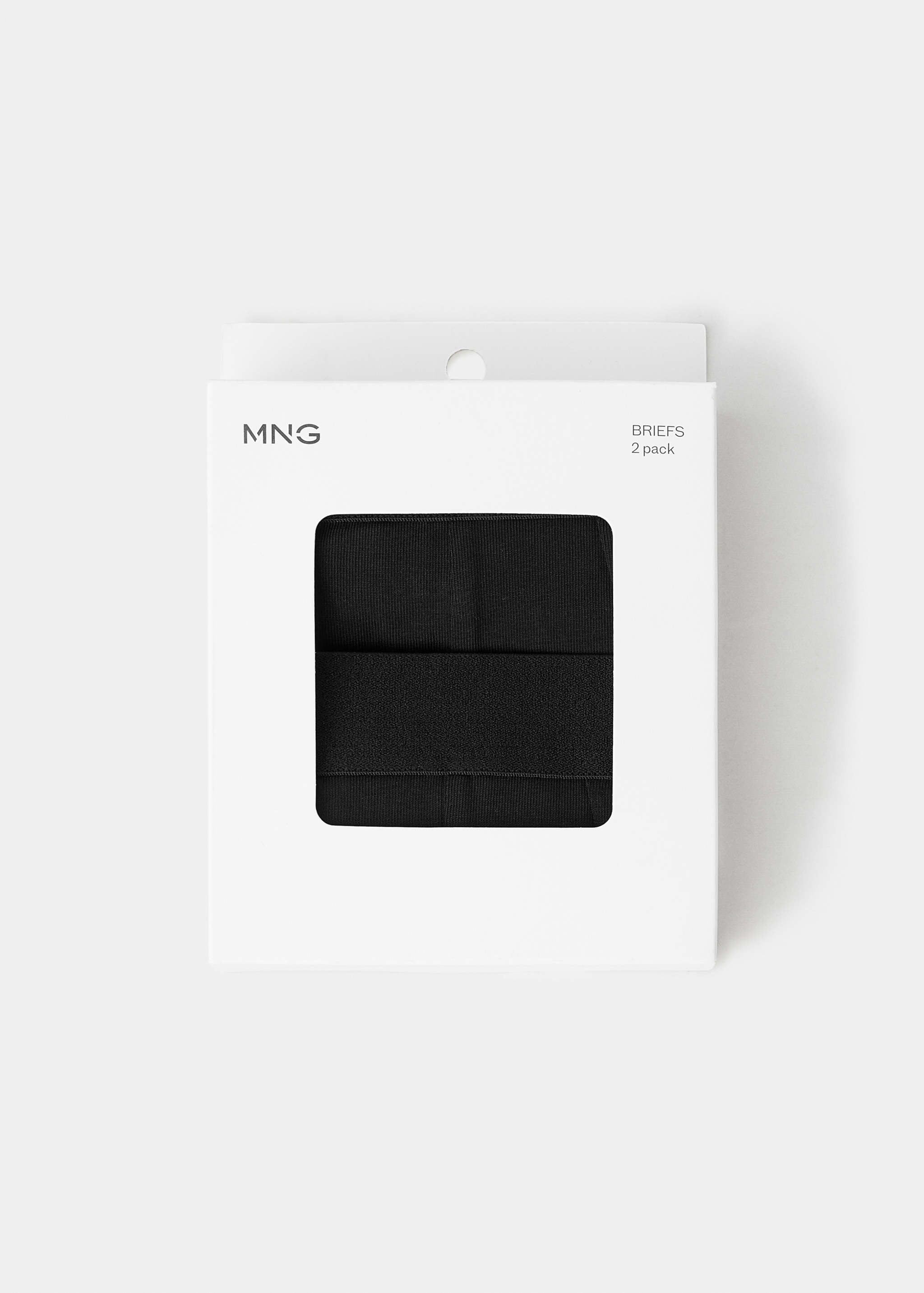 Mango boxers brief in black - Image 1