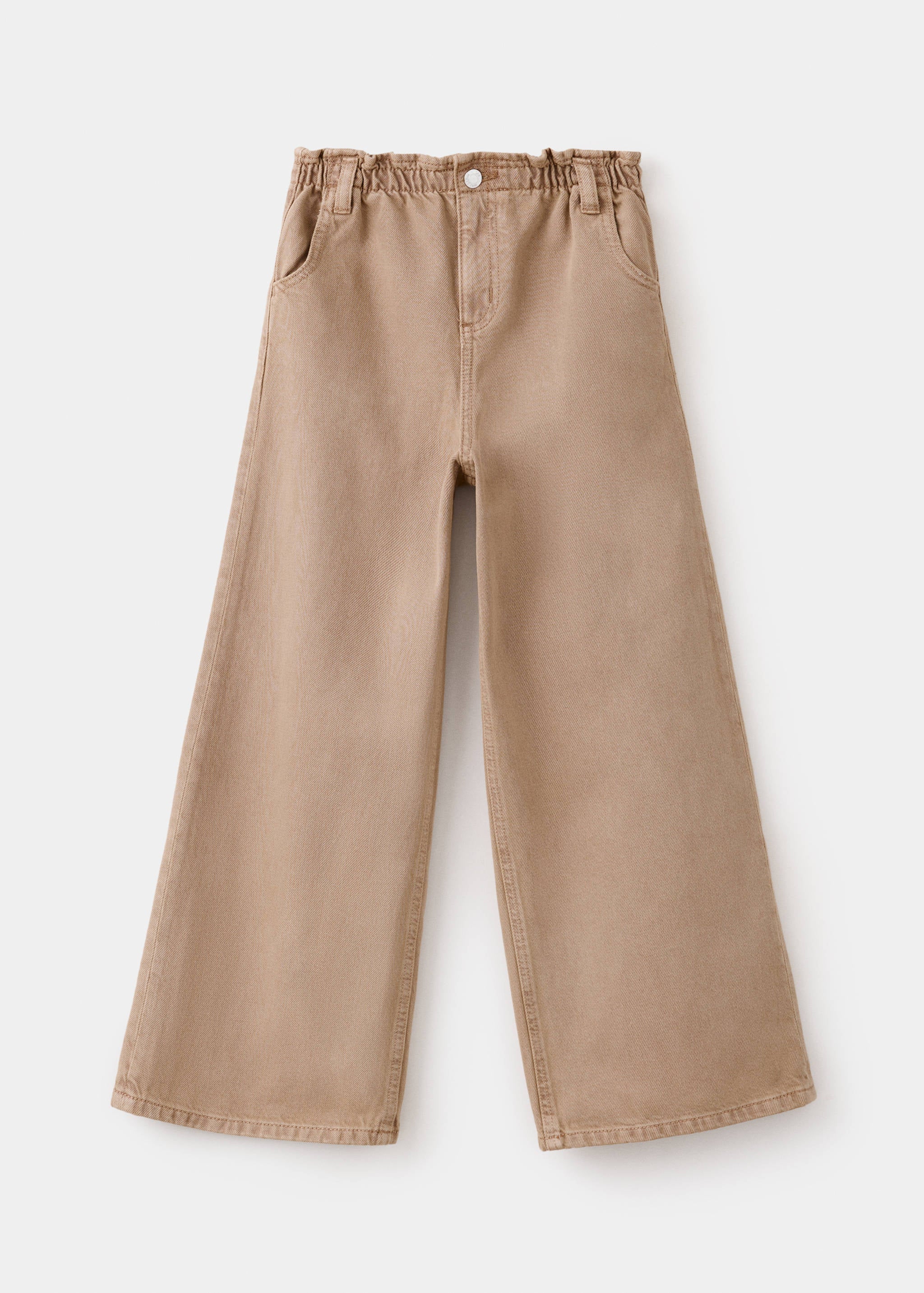 Mango jeans loose in camel - Image 1
