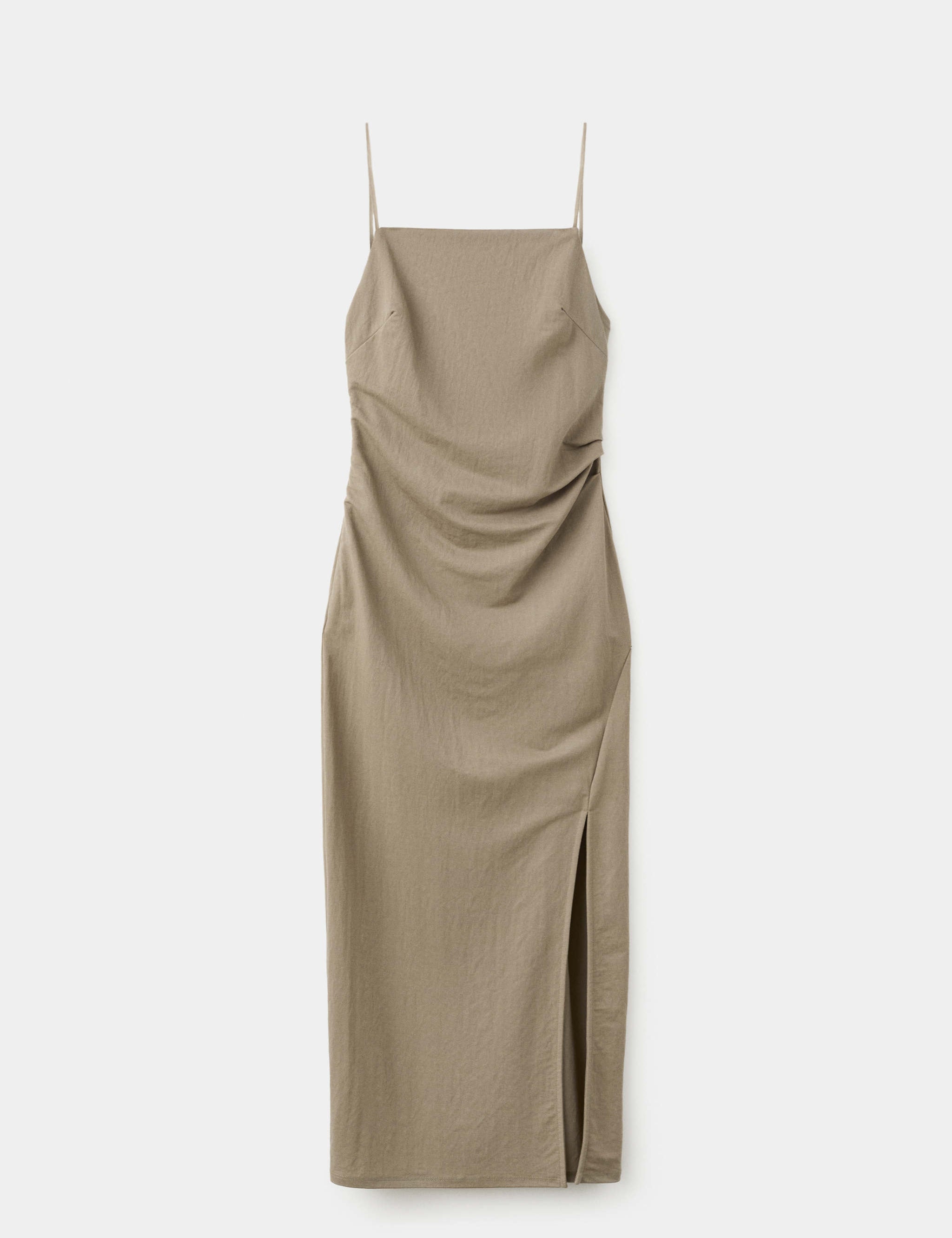 Mango dress stone in taupe - Image 1