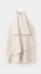 Mango vestido cream in raw - Image 1