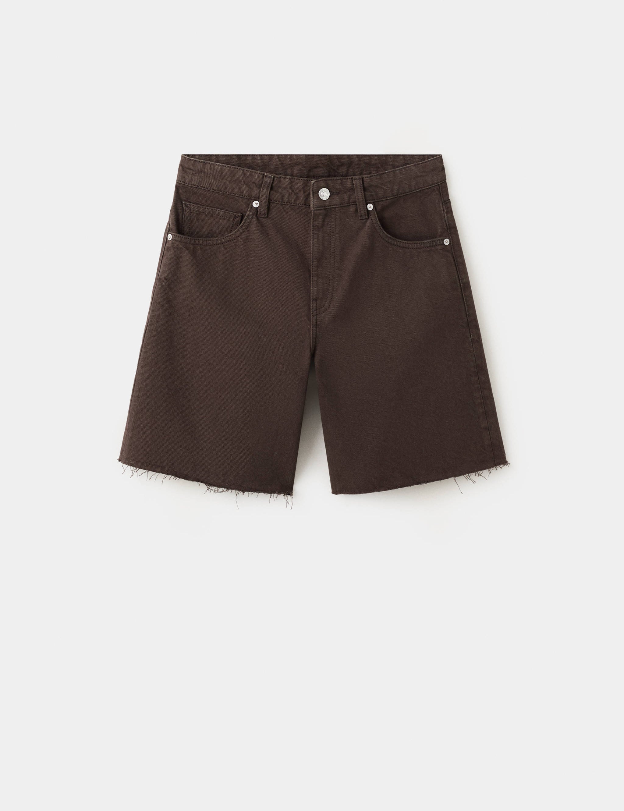 Mango bermudas anne in chocolate - Image 1