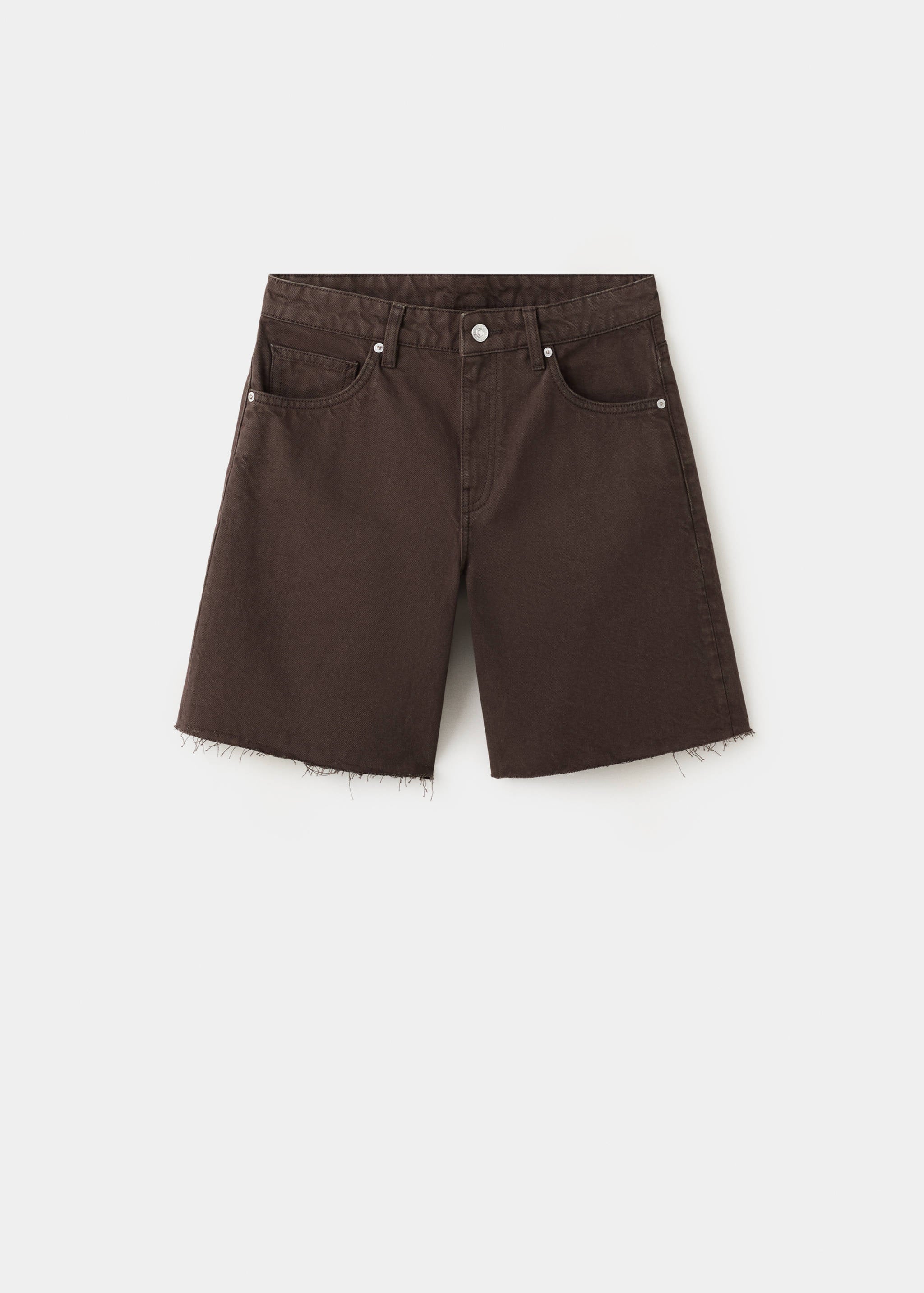 Mango bermudas anne in chocolate - Image 1