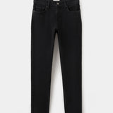Mango jeans jan in black denim - Image 1