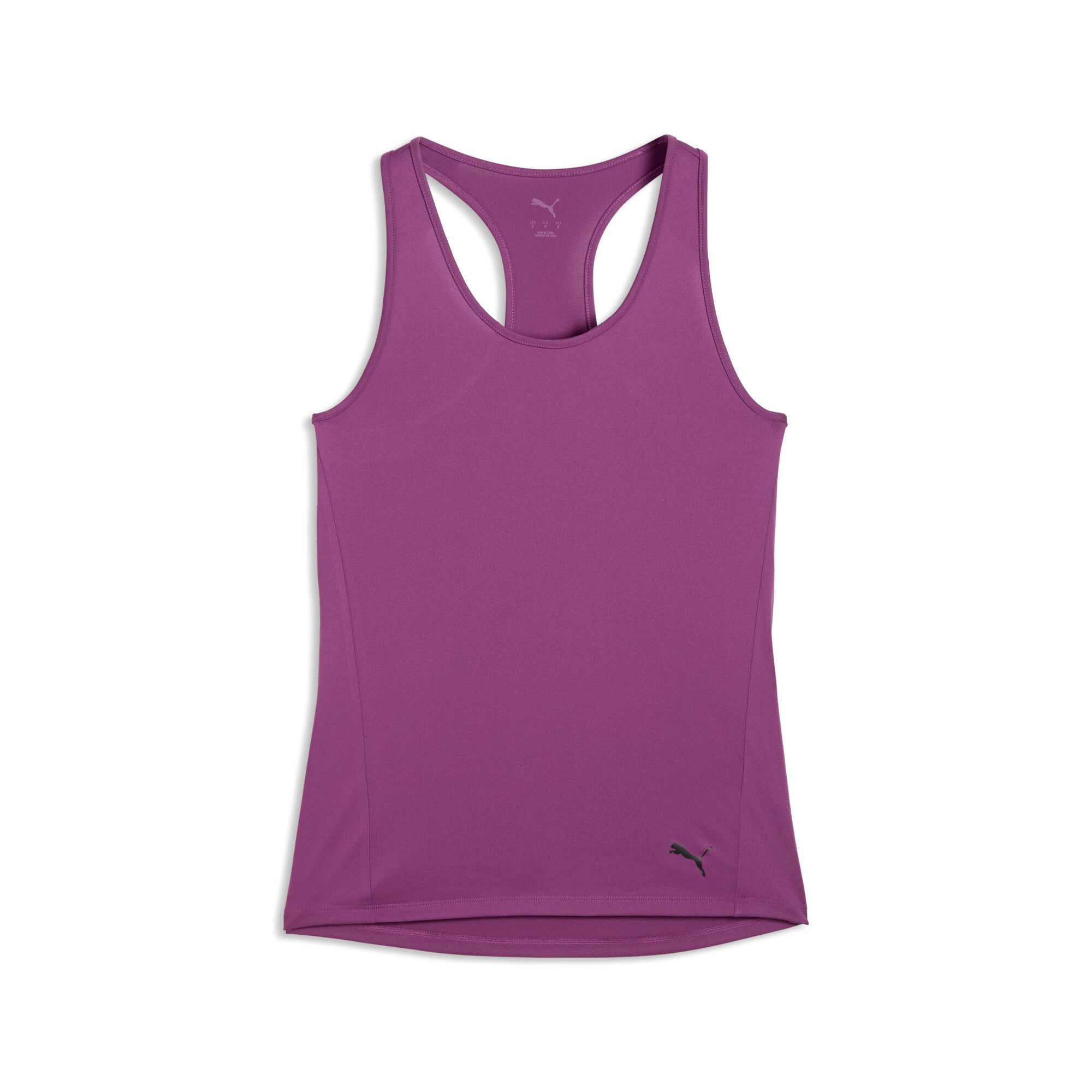 PUMA train all day essentials racerback tank women in plum wine - Image 1