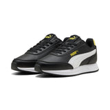 PUMA R78 lightwind sneakers youth (403709) in black and white - Image 1