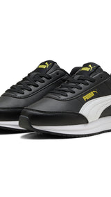 PUMA R78 lightwind sneakers youth (403709) in black and white - Image 1