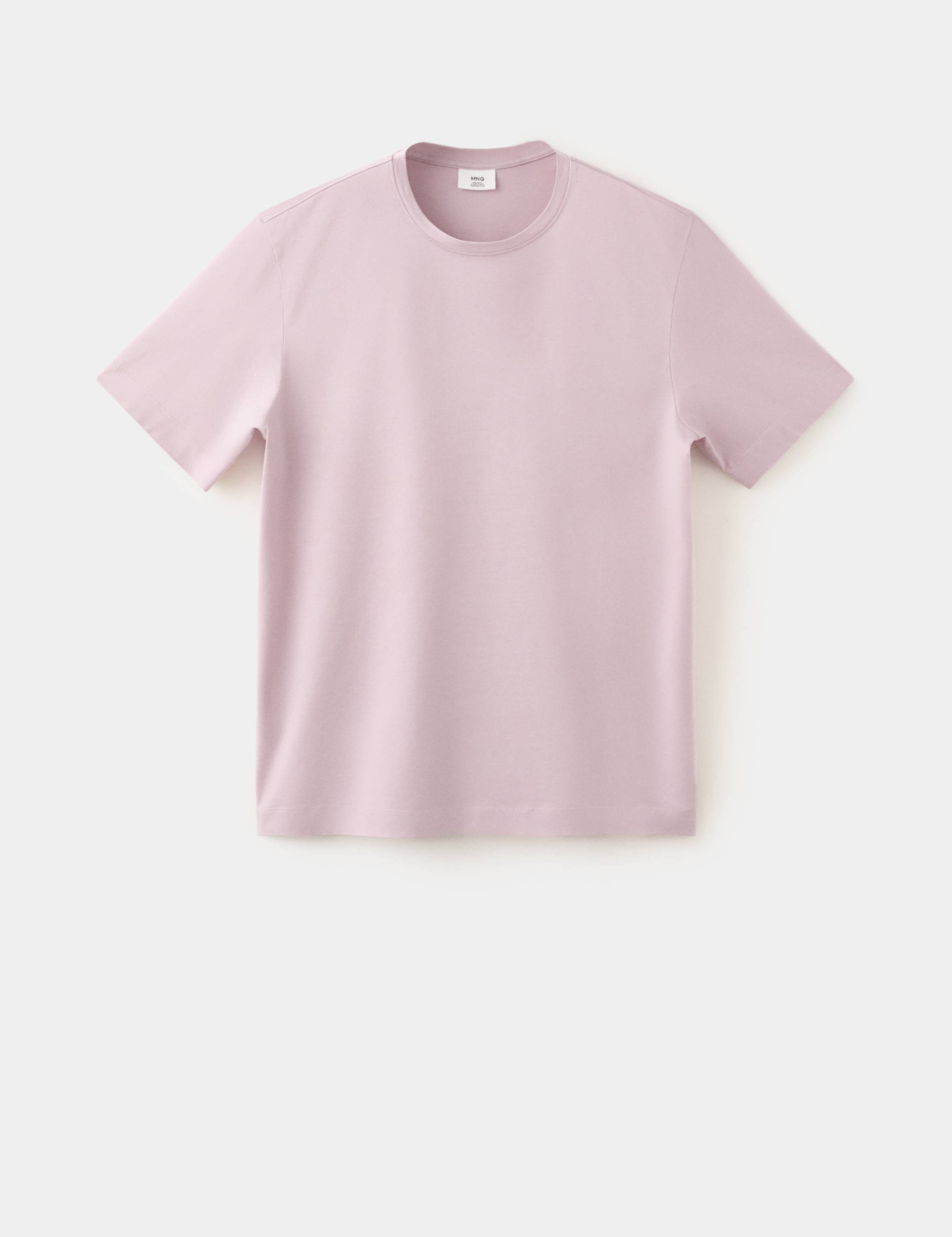 Mango camiseta bellow in vintage pink - Image 1