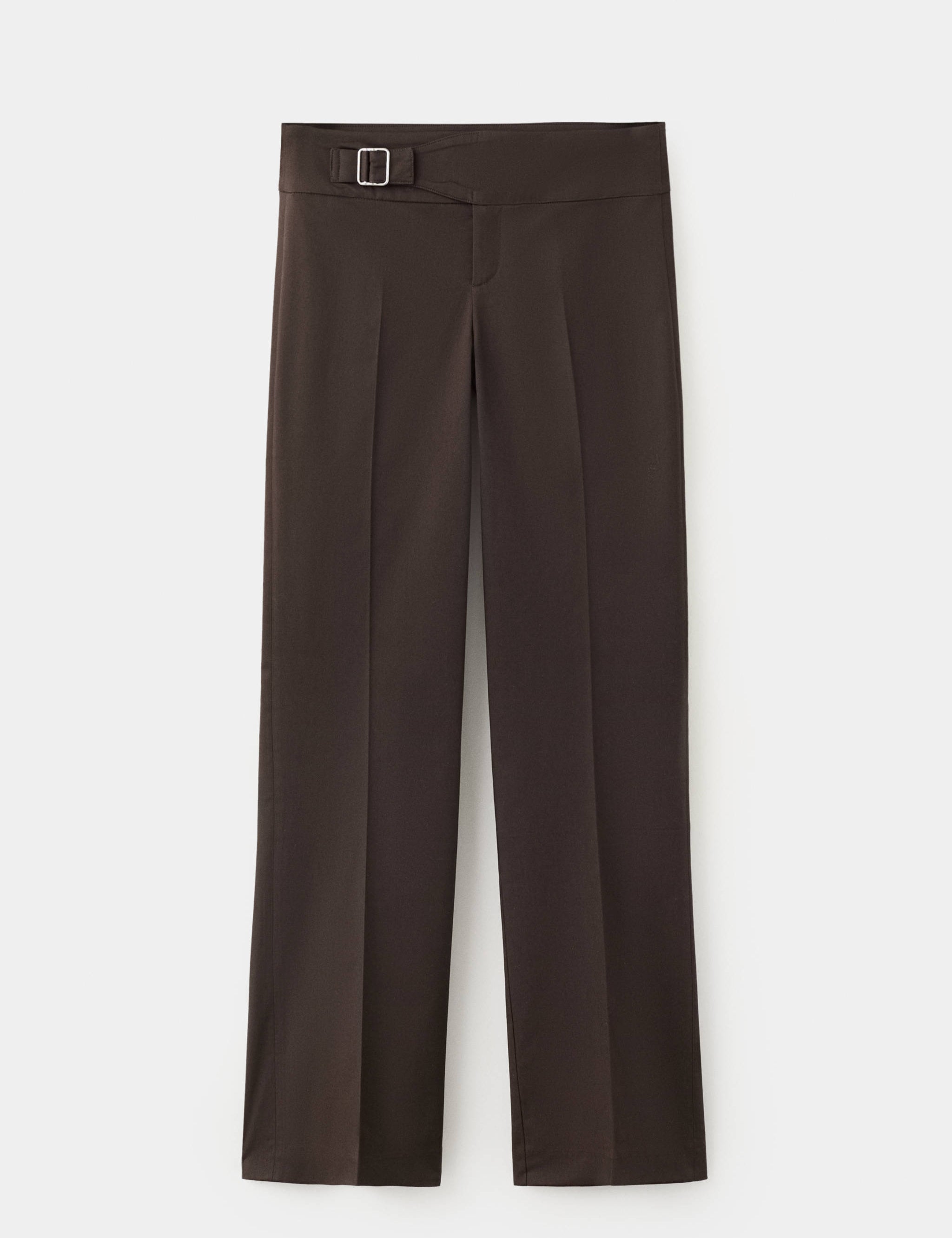 Mango pantalon lola in chocolate - Image 1