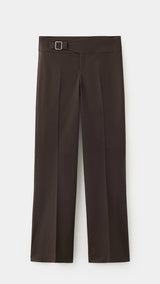 Mango pantalon lola in chocolate - Image 1