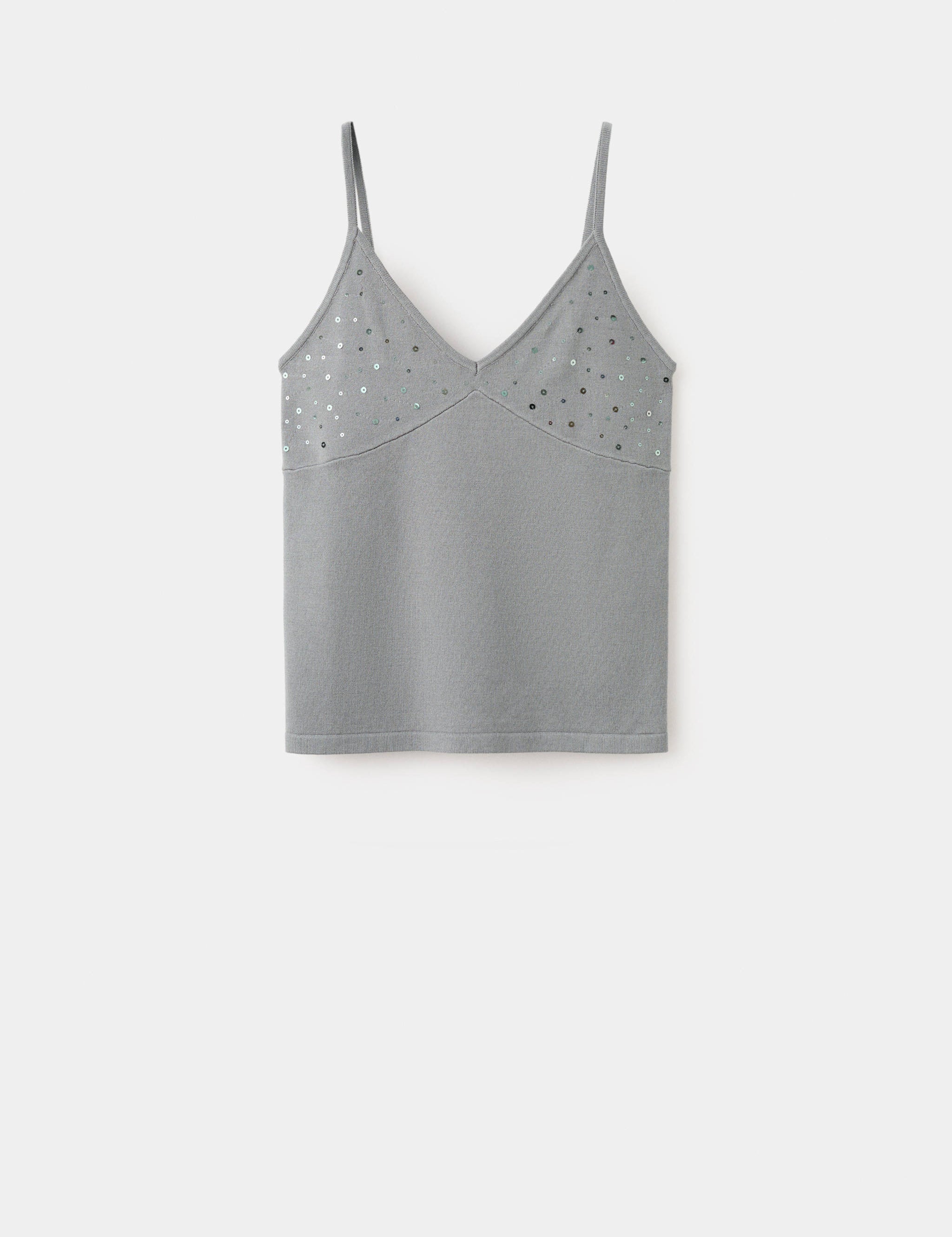 Mango top brilli in light vigore grey - Image 1