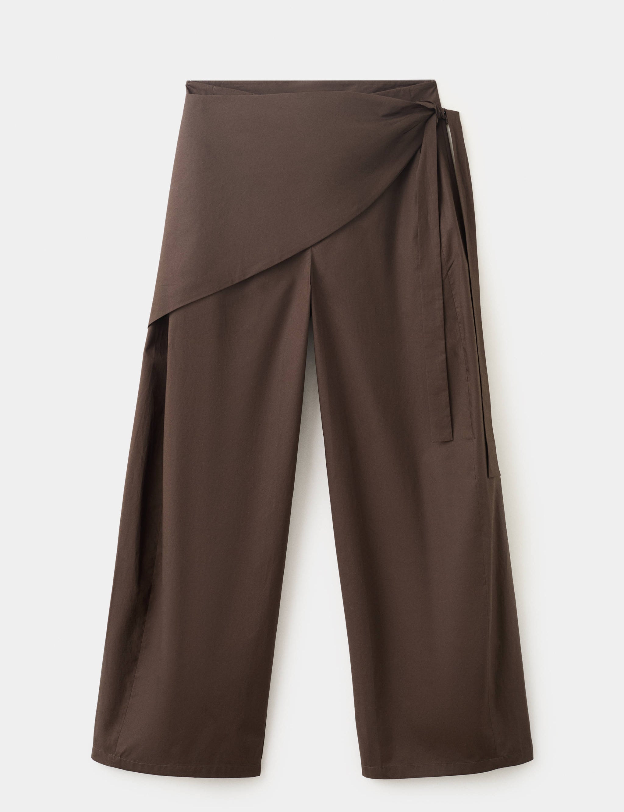Mango pantalon milos in chocolate - Image 1