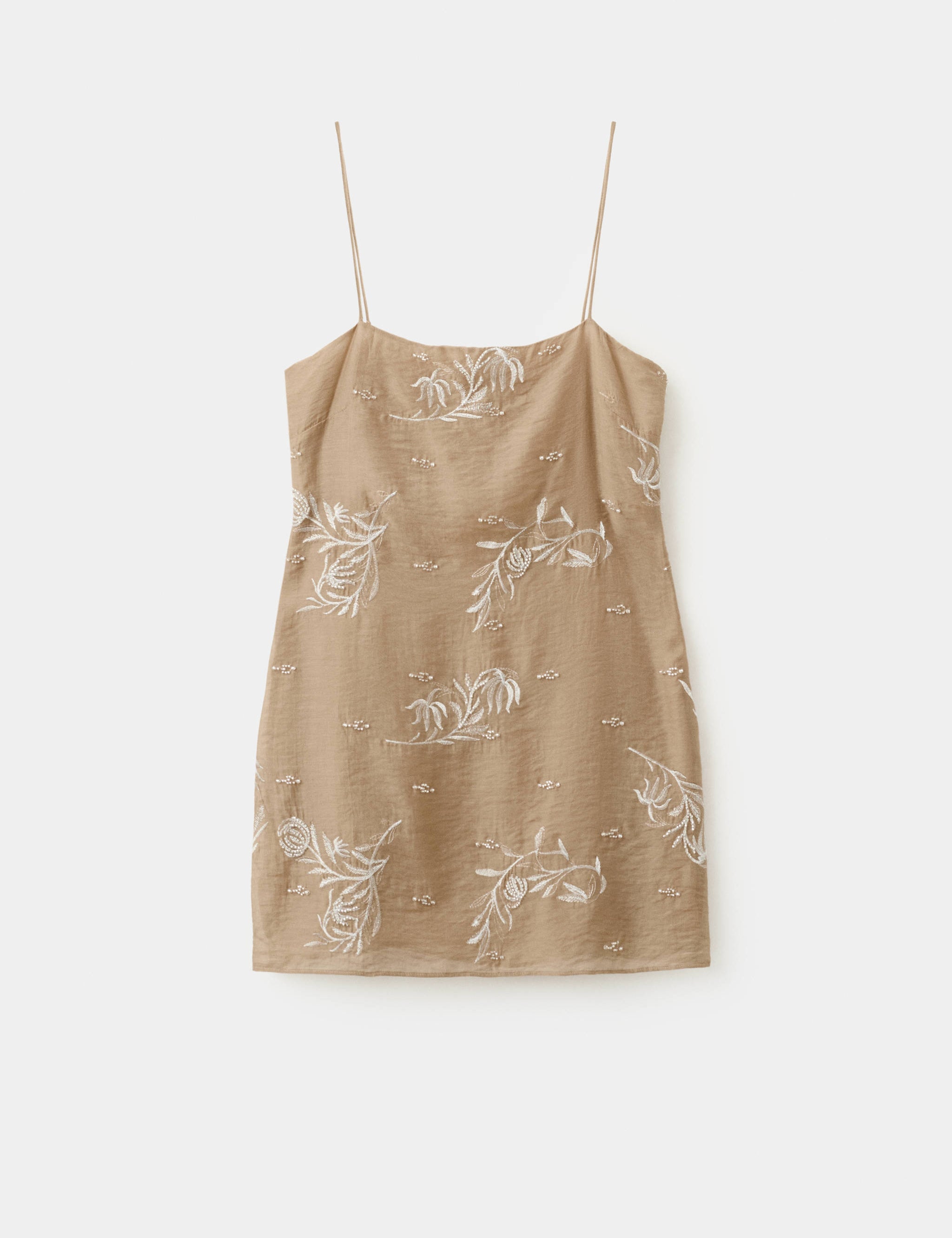 Mango dress just in beige - Image 1