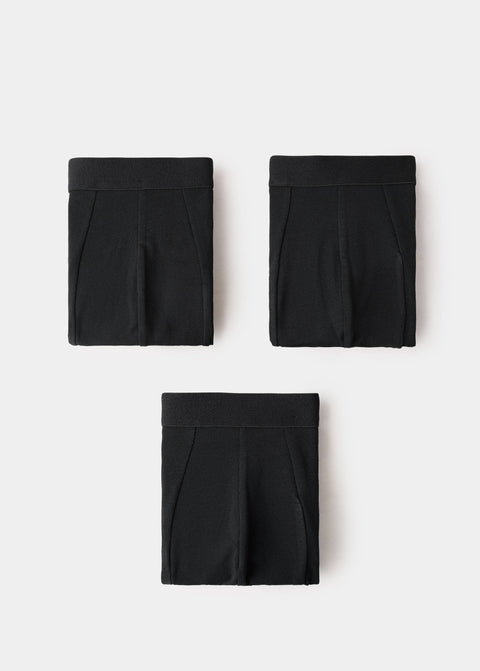 Mango boxers triblack in black