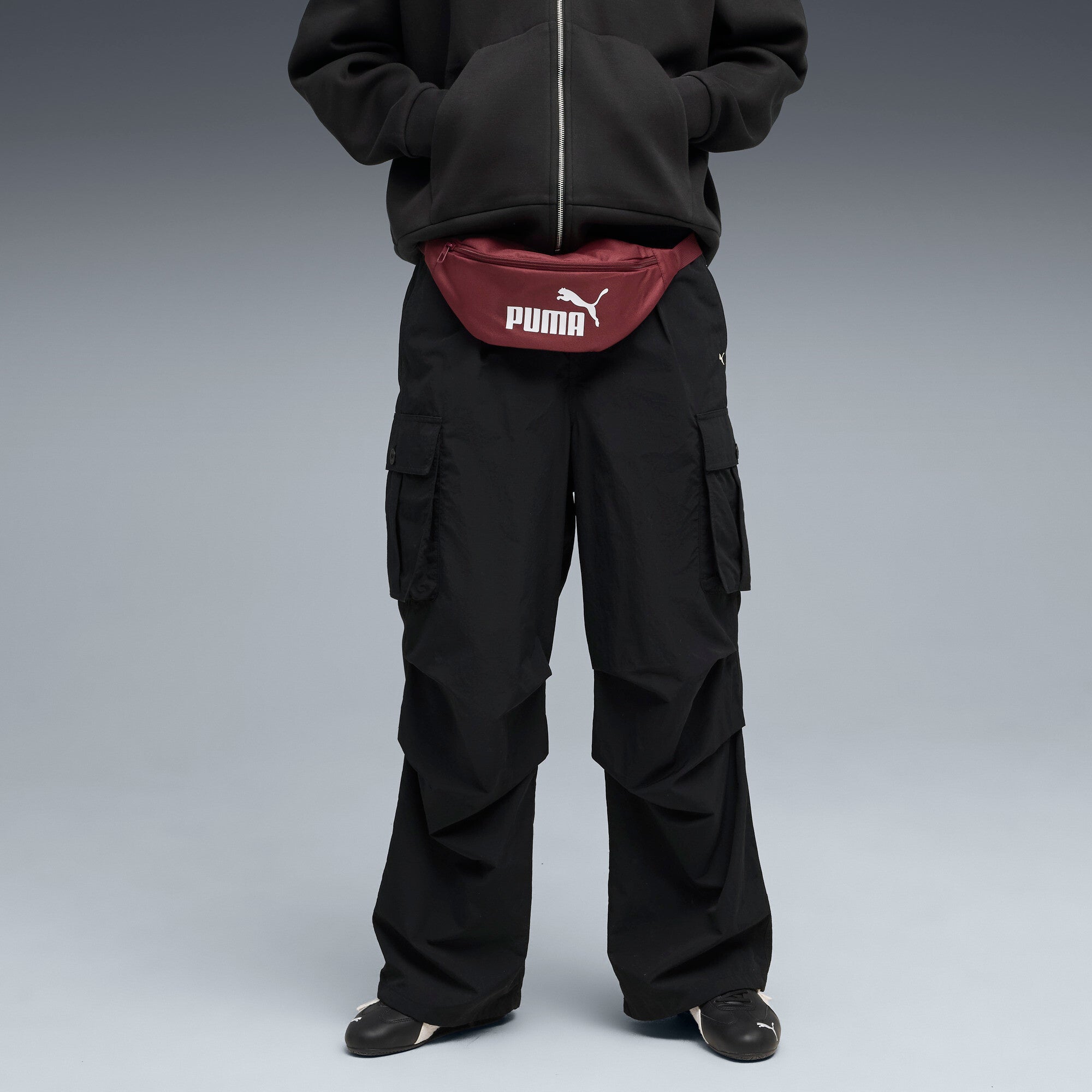 PUMA PHASE 2L waist bag in ruby shimmer - Image 1