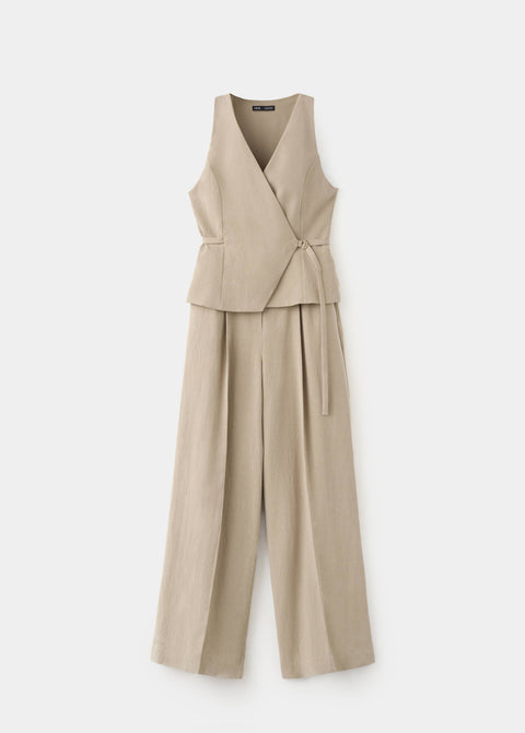 Mango jumpsuit anne in mole
