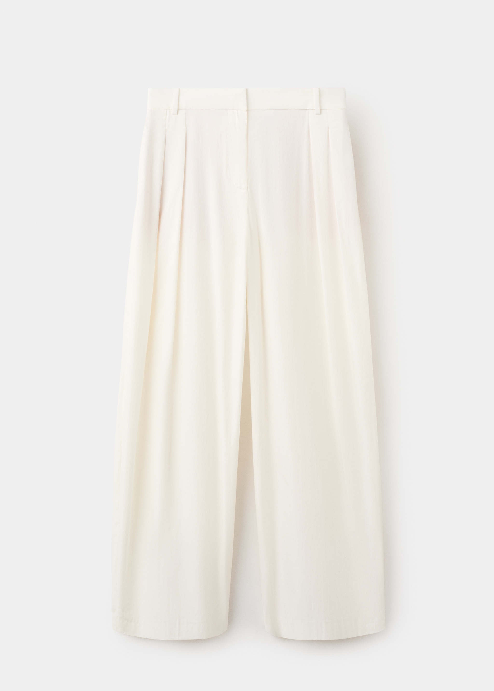 Mango trousers kasha in white - Image 1