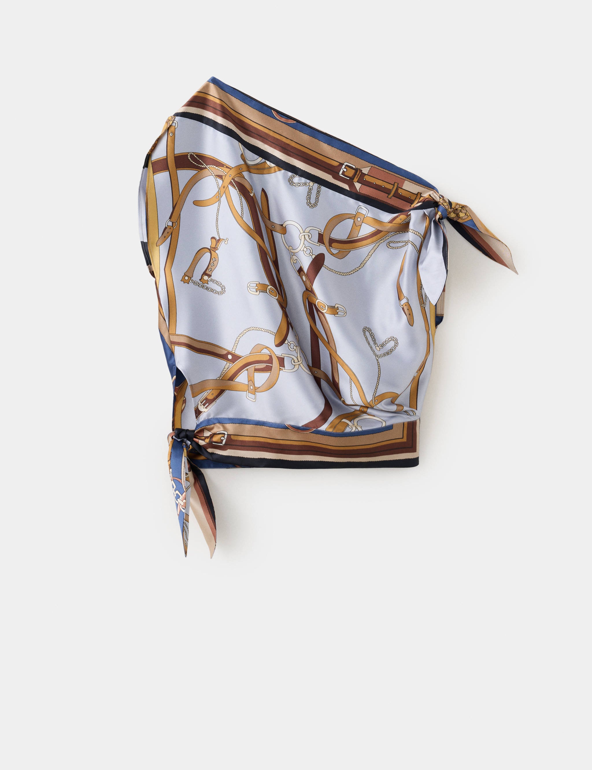 Mango blusa almudena in celestial - Image 1