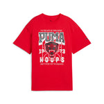 PUMA Rival rage basketball tee in for all time red - Image 1