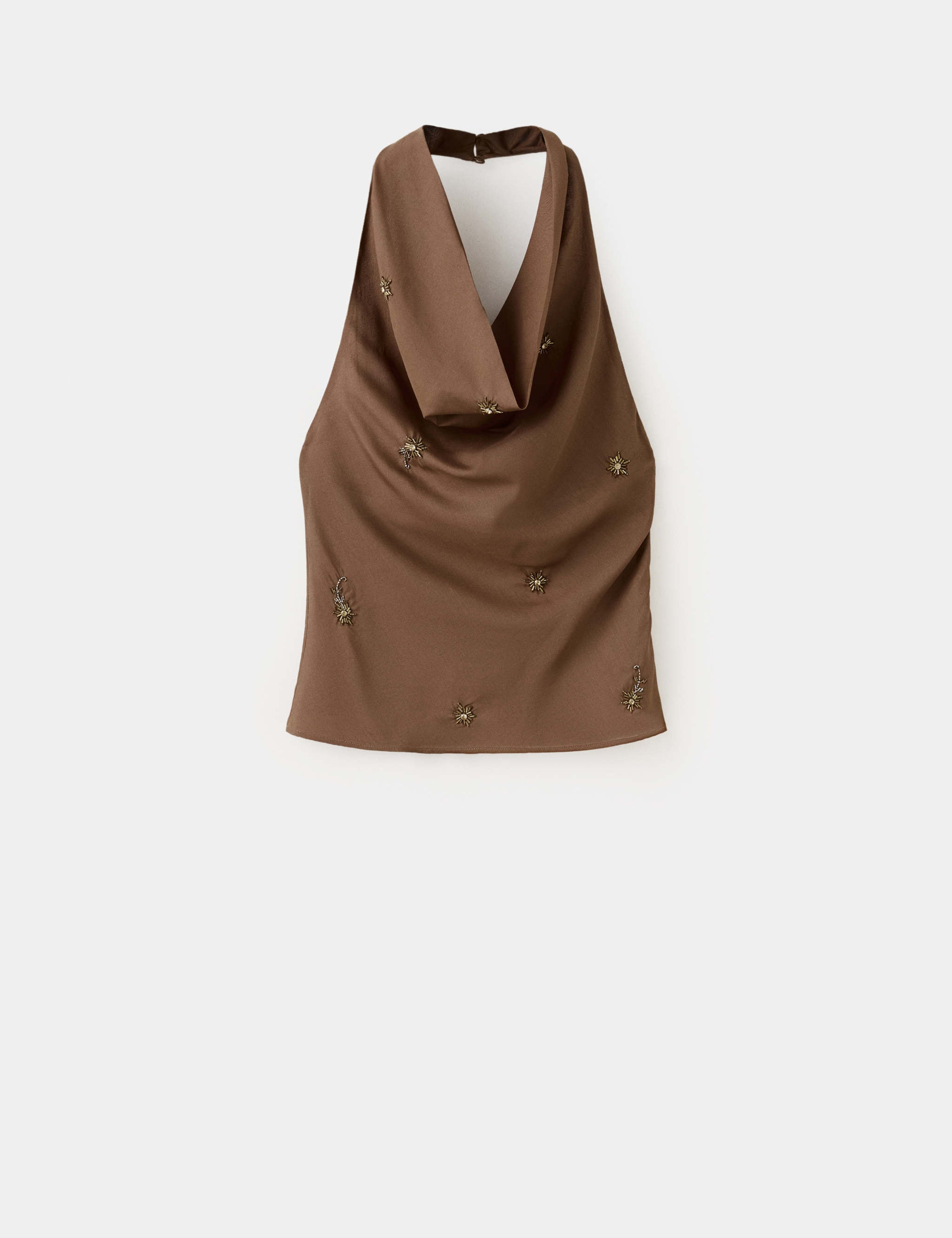 Mango top soliel in brown - Image 1