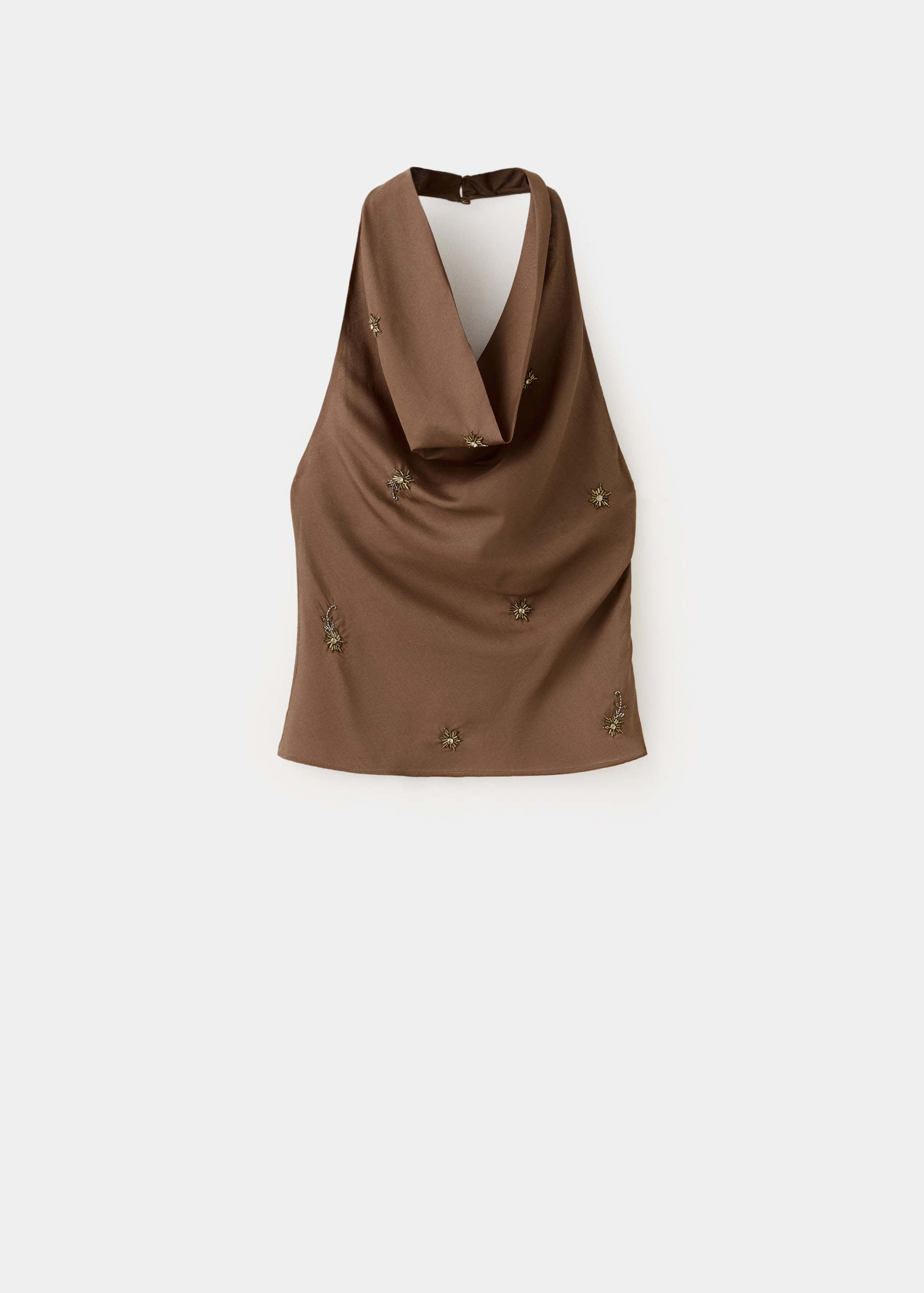 Mango top soliel in brown - Image 1
