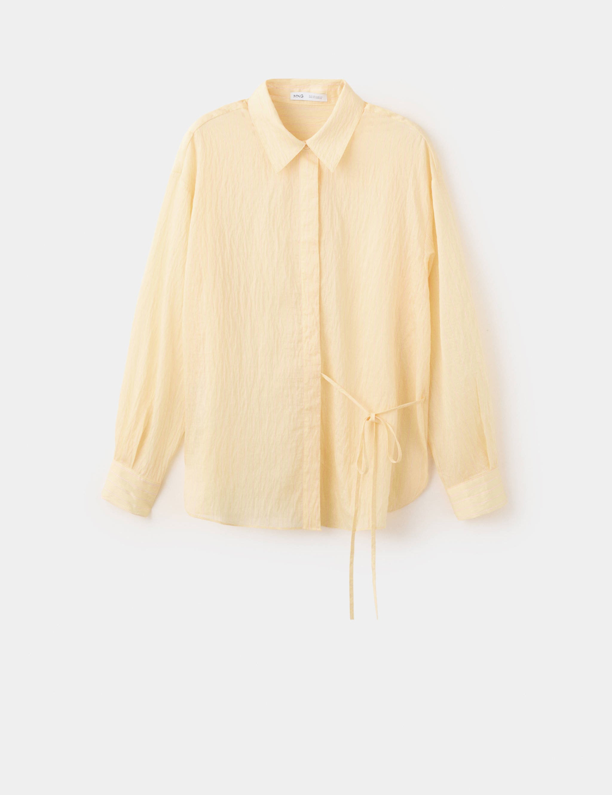 Mango camisa limonce in yellow - Image 1