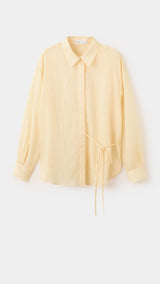 Mango camisa limonce in yellow - Image 1