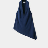 Mango top giselle in dark denim - Image 1