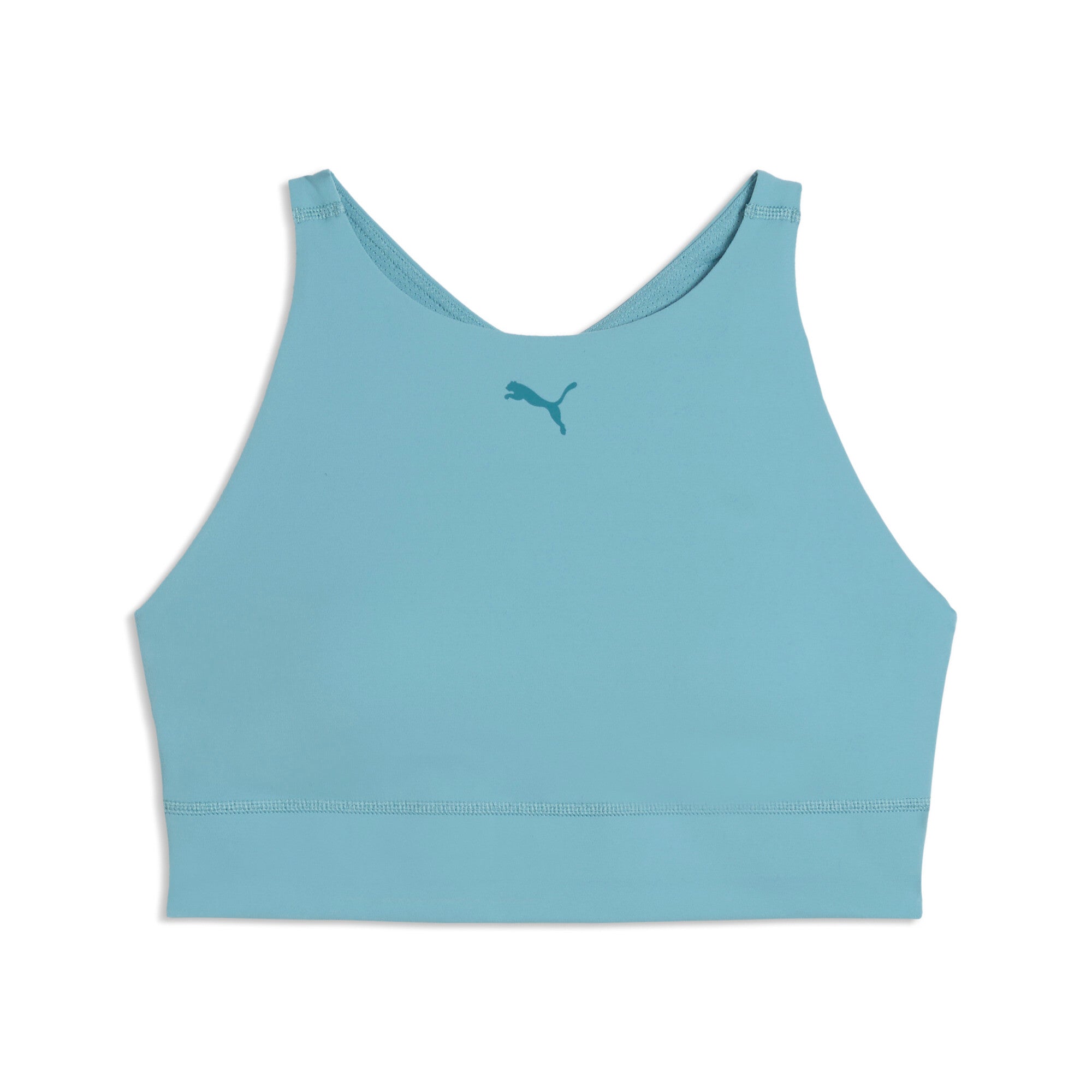 PUMA SHAPELUXE high neck bra women in baltic sea blue - Image 1